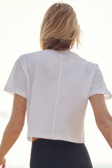 Sold Out. Nyc - The Cropped Perfect Tee - WHITE