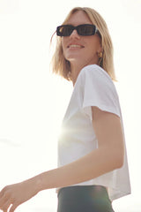 Sold Out. Nyc - The Cropped Perfect Tee - WHITE