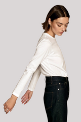 Sold Out. Nyc - The Long Sleeve Perfect Tee - WHITE