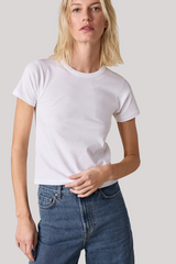 Sold Out. Nyc - The Shrunken Perfect Tee - WHITE