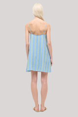 Staud - Laura Linen Mini Dress - SEAPOSTR