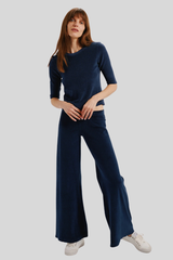 Suzie Kondi - Corfu Elbow Sleeve - NAVY