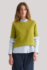 TWP - Seed Stitch Audrey Sweater - AVOCAOIL