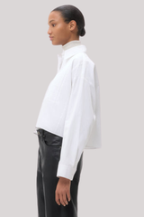 TWP - Soon To Be Ex Shirt With Bib - WHITE