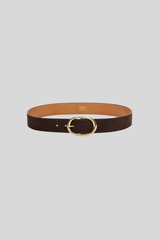 TWP - Wide Belt - CHOCOLAT
