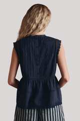 The Great - The Sonnet Top - NAVY