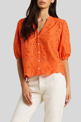 Trovata/Birds of Paradis - Loren Blouse - VERMILLI