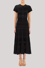 Ulla Johnson - Annisa Eyelet Skirt - NOIR