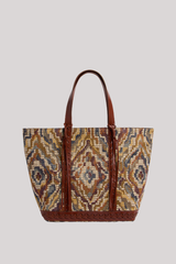 Vanessa Bruno - Jacquard L Cabas Tote - MULCOLOR