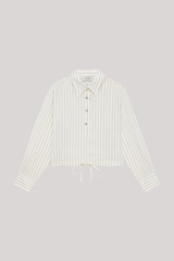 WE-AR4 - The Crawford Blouse - WHTSTRIP
