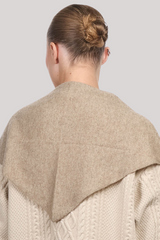 White & Warren - Cashmere Neckerchief - TAUPHEAT