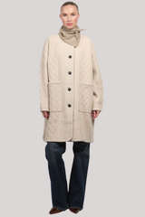 White & Warren - Cashmere Neckerchief - TAUPHEAT