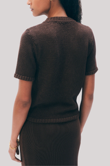 White + Warren - Luxe Organic T-Shirt - DARKESPR