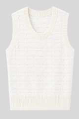 White + Warren - Textured Boucle Tank Top - IVYTONAL