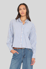 Xirena - Wyler Shirt - BLUCEDAR