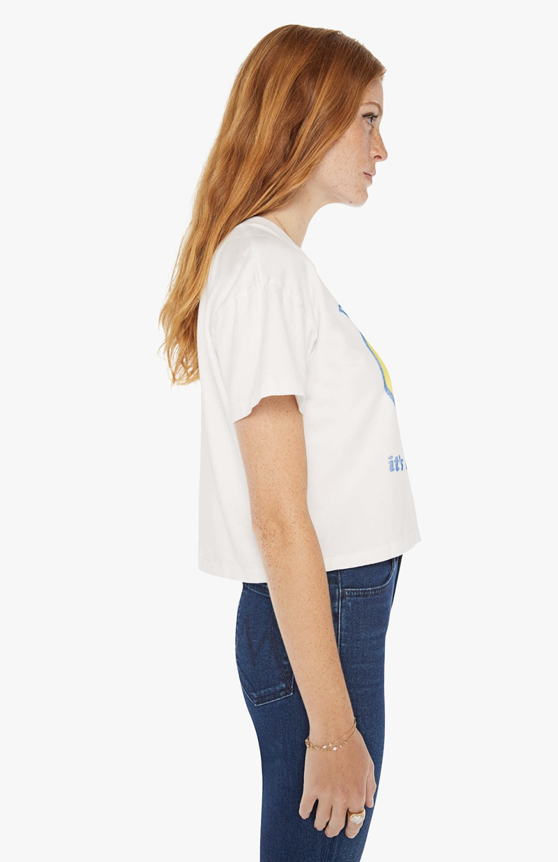 Mother - The Grab Bag Crop Tee - DNTWRRY