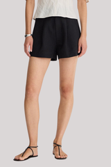 Apiece Apart -  Short Bari Shorts - BLACK