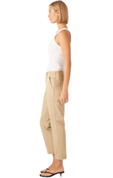 Amo - Lillian Crop Chino - KHAKI