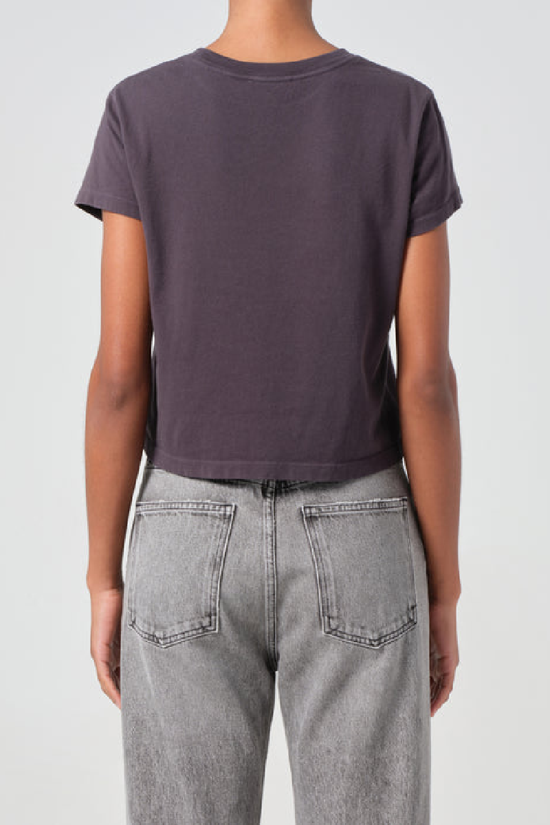 Agolde - Adine Shrunken Tee - SHADE