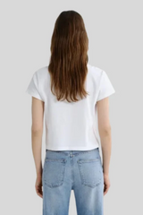 Agolde - Adine Shrunkn Tee - WHITE