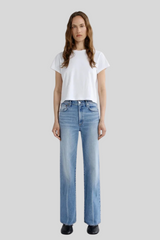 Agolde - Adine Shrunkn Tee - WHITE