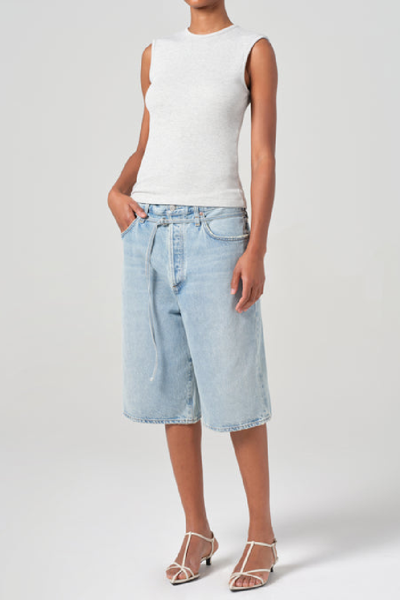 Agolde -  Binx Tank - BRSHGREY