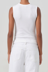 Agolde - Binx Tank - WHITE