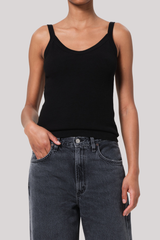 Agolde - Jordan Tank - BLACK