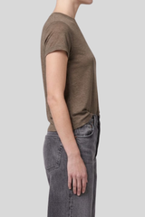 Agolde - Long Line Adine Tee - LOAM
