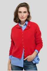 Alex Mill - Taylor Cardigan - CHERRY