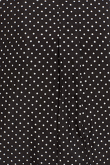 Alix Bohemia - Chancery Crow Dot Silk Shirt - BLKCROW