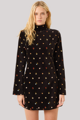 Alix Bohemia - Romy Onyx Bouquet Dress - BLKONYX