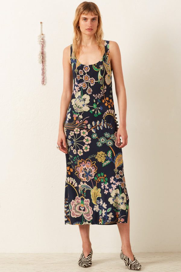 Alix of Bohemia - Adele Desert Flower Dress - BLUFLWR