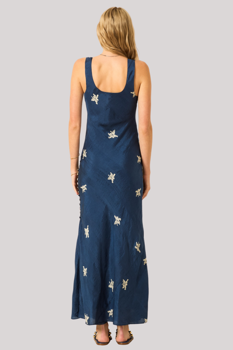 Alix of Bohemia - Adele Pacific Jasmine Dress - BLUEPACI