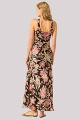 Alix of Bohemia - Adele Terra Floral Silk Dress - BRWTERRA