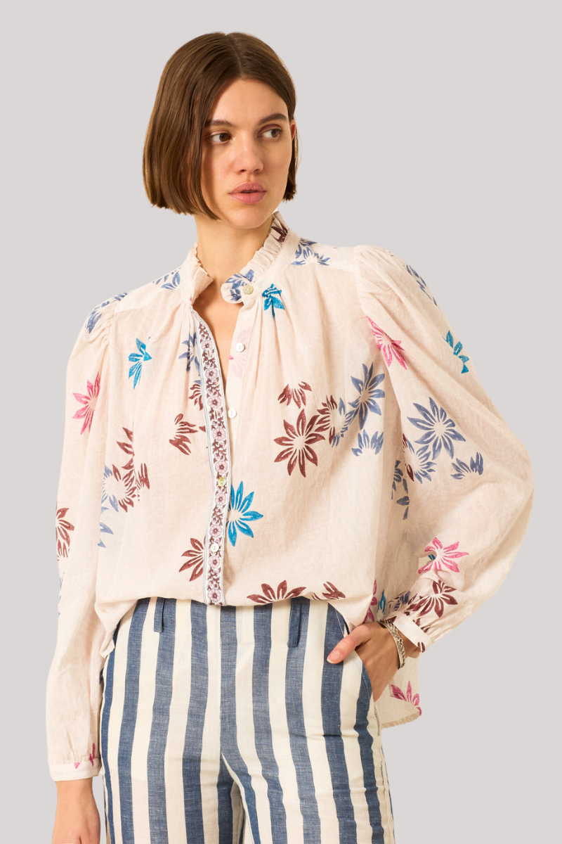 Alix of Bohemia - Annabel Berry Jackfruit Shirt - WHTBERRY