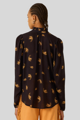 Alix of Bohemia - Artemis Feather Light Shirt - BLACK