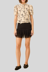 Alix of Bohemia - Chance Shadow Lace Shirt - OFFWHITE
