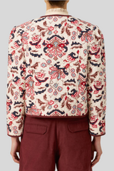 Alix of Bohemia - Dorian Horizon Kilim Jacket - OFFWHITE