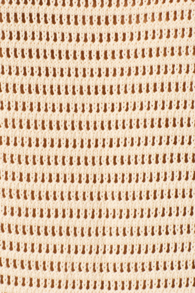 Alix of Bohemia - Ilias Captain Crochet Vest - WHITECAP