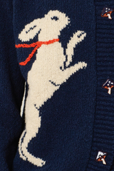 Alix of Bohemia - Sammi Midnight Hare Cardigan - DARKBLUE