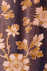 Alix of Bohemia - Winn Wavy Zinnia Shirt - BLUEZINN