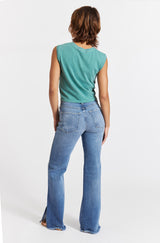 Amo - Georgia Split Flare Jeans - BIGLOVE