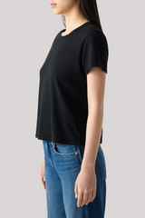 Amo - Lovey Tee - BLACK