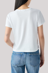 Amo - Lovey Tee - WHITE