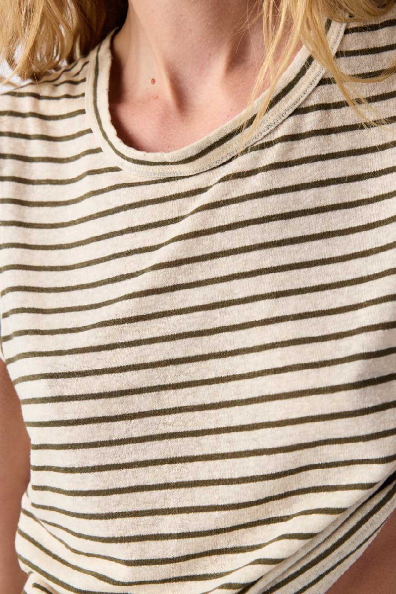 Amo - Sleeveless Love Tee - RESEDMUL