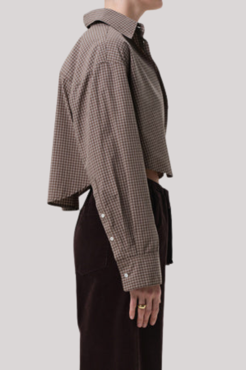Citizens of Humanity - Ana Cropped Shirt - HERITSTR
