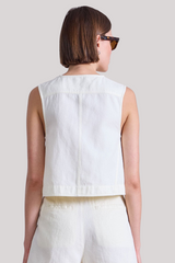 Apiece Apart - Godet Tank - CREAM