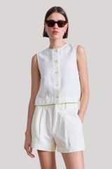 Apiece Apart - Godet Tank - CREAM