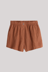 Apiece Apart - Mar Linen Short - HARISSA